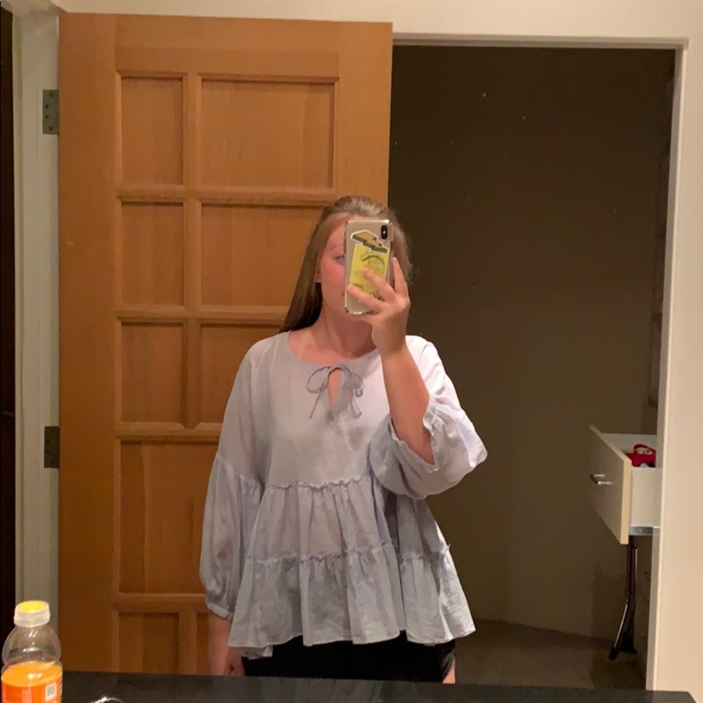 peasant-style top LUCKY BRAND